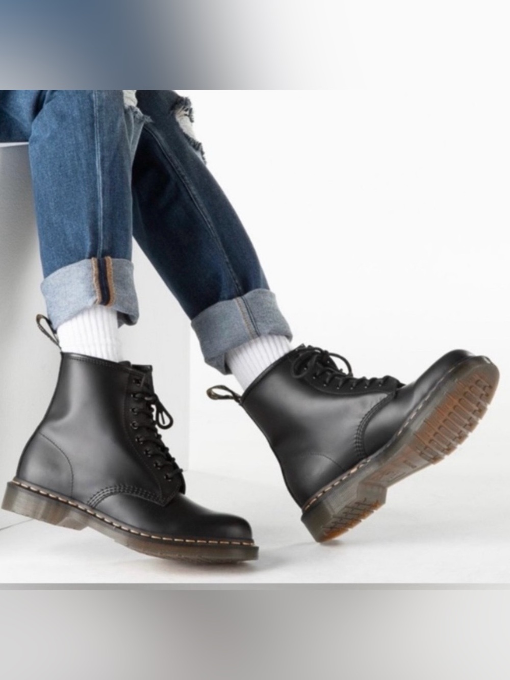 Doc Martens 1460 black boots size 9
 (Made in England)